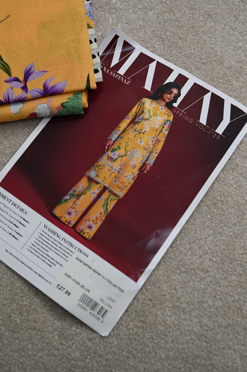 Design 14A - Sana Safinaz Mahay Vol1 Unstitched