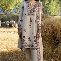 Aabroo - Winter Stitched - Zaha by Khadijah Shah
