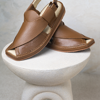 Peshawari Chappal - Brown - Jiah