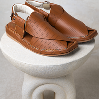 Peshawari Chappal - Mustard - Jiah