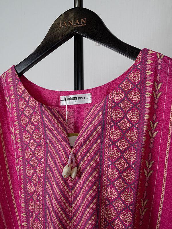 Jacquard Pink Stitched Suit - Gul Ahmed