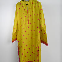Light Yellow Stitched Suit - Bonanza