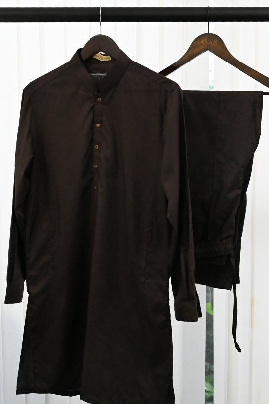 Basic Poly Viscose Magenta Slim Fit Suit - Amir Adnan