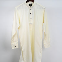 Blended Cream Kurta Trouser - President by Gul Ahmed