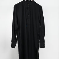 Blended Dark Navy Kurta Trouser - President by Gul Ahmed