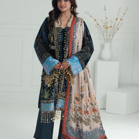 Design 3 - Sana Safinaz Velvet Luxury Stitched Collection