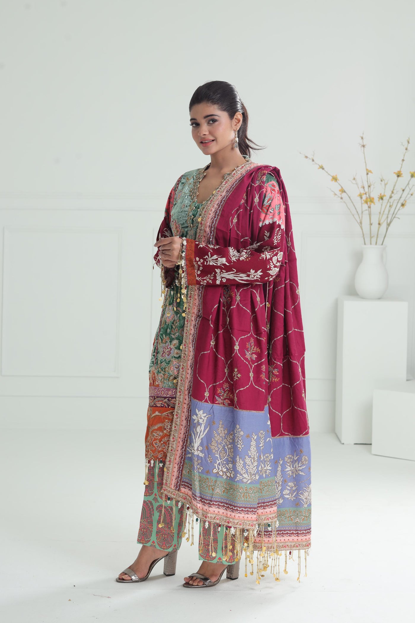 Design 6 - Sana Safinaz Velvet Luxury Stitched Collection