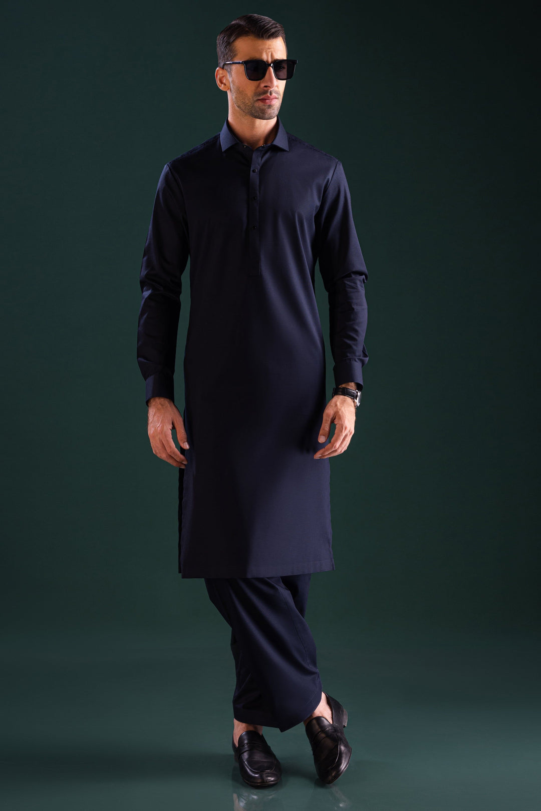 Cotton Blue Shalwar Kameez - Cast & Crew