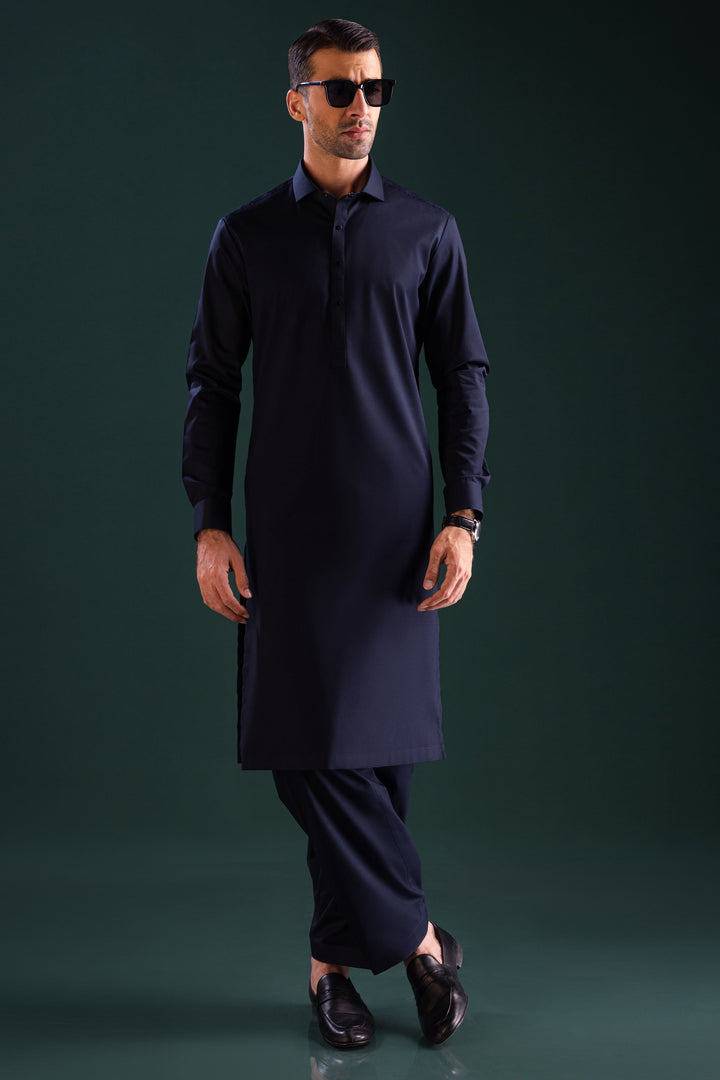Cotton Blue Shalwar Kameez - Cast & Crew