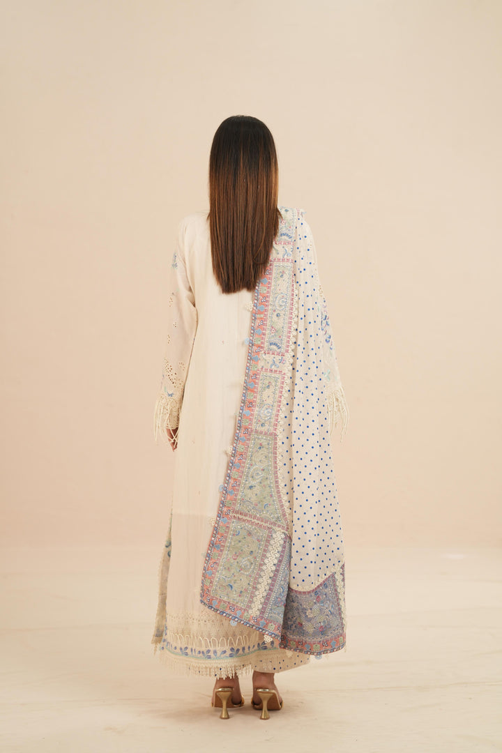 Veluna - Suffuse Embroidered Lawn Stitched