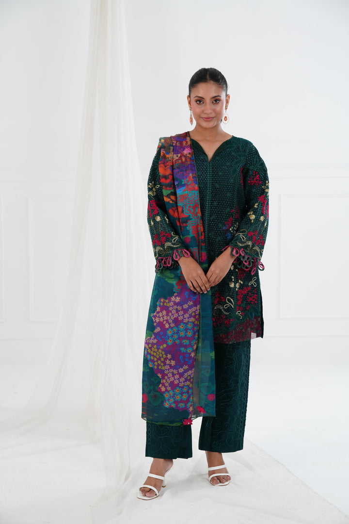 Vermora - Afrozeh Luxury Lawn Stitched