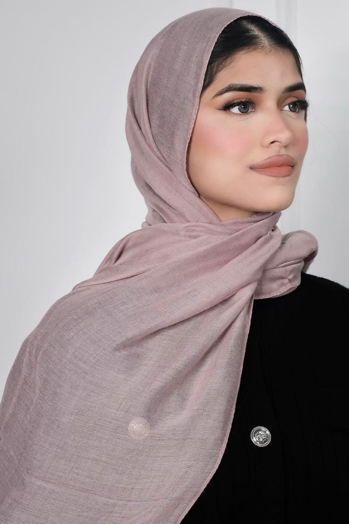 Dusty Pink Viscose Hijab