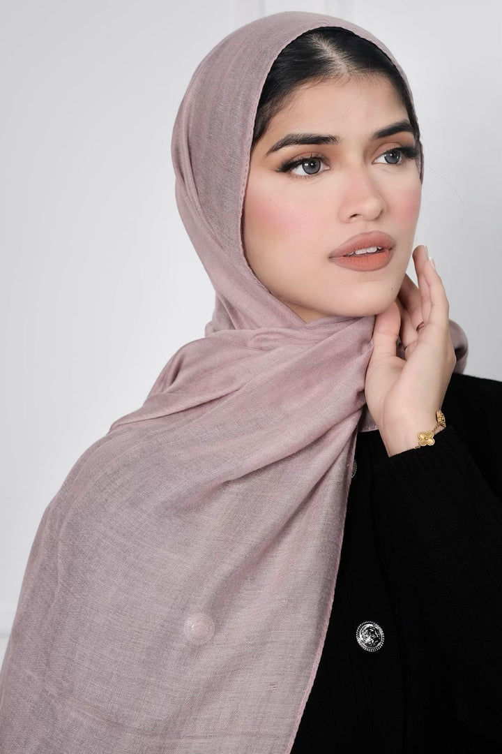 Dusty Pink Viscose Hijab