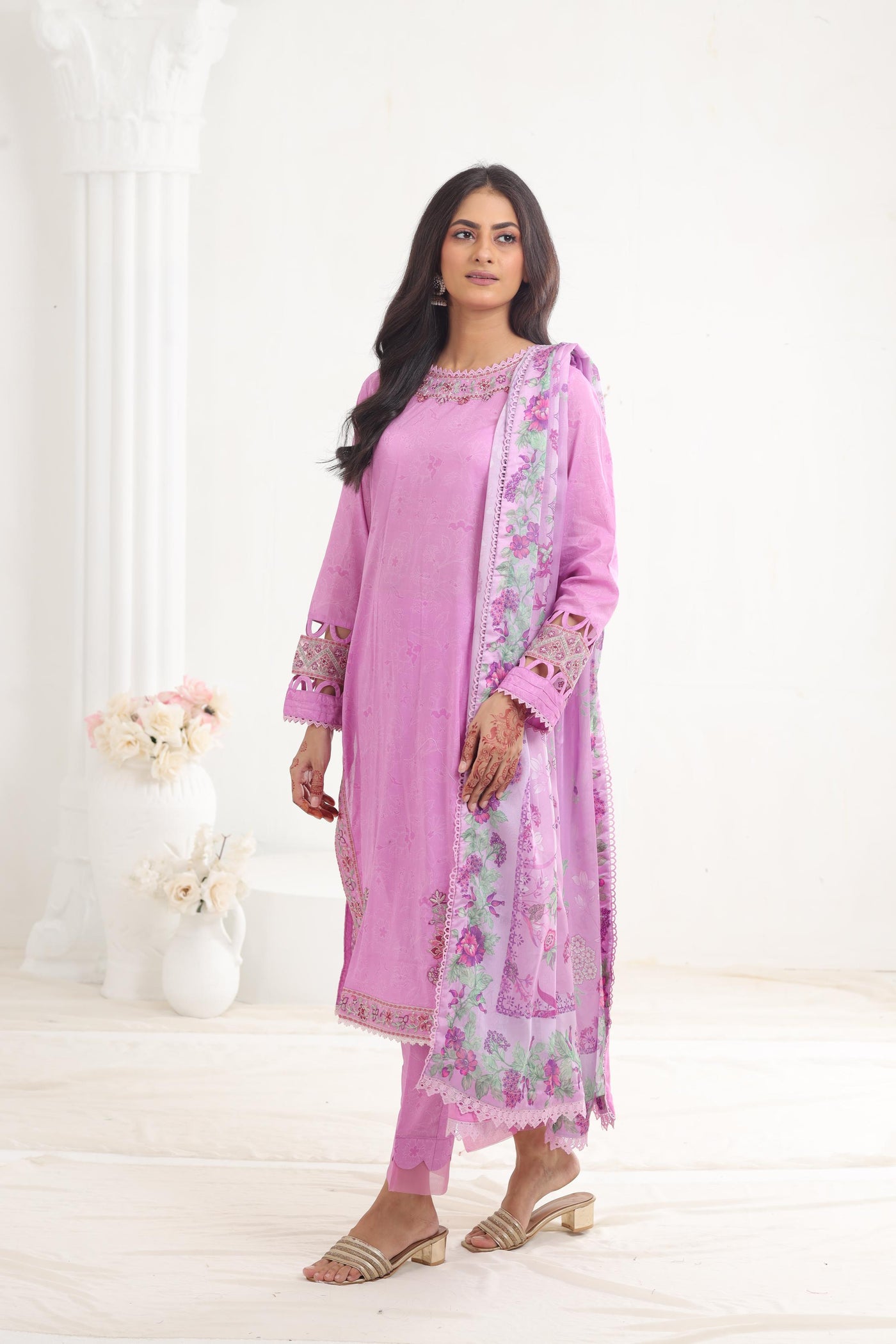 Voilet - Farasha Seraya Stitched Lawn SS'24