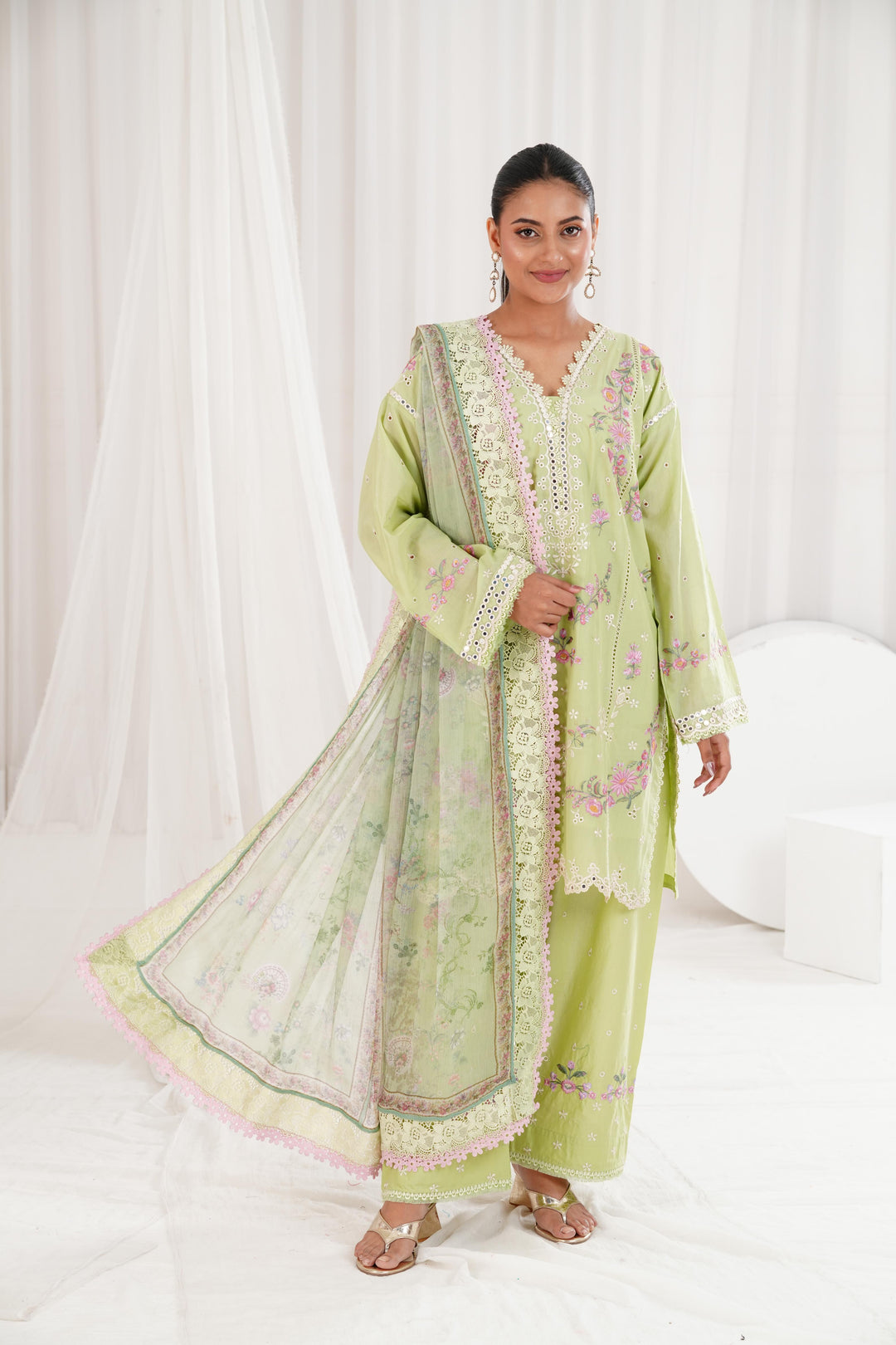 Design 1A - Sobia Nazir Vital Lawn Stitched
