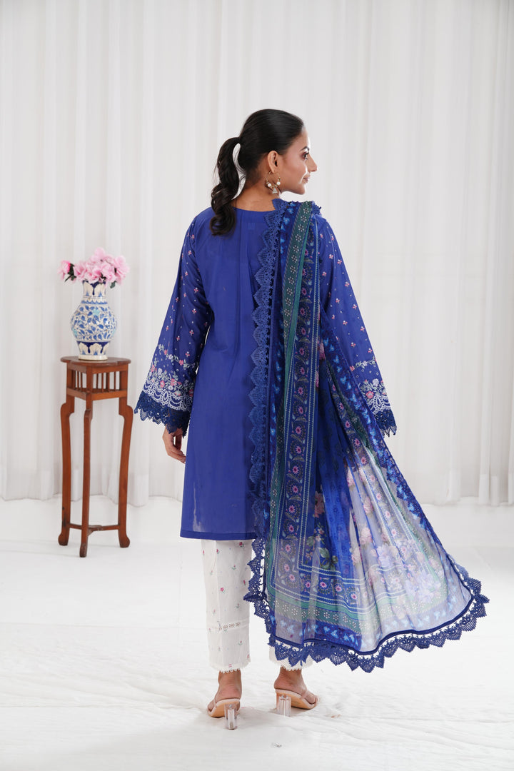 Design 6B - Sobia Nazir Vital Lawn Stitched