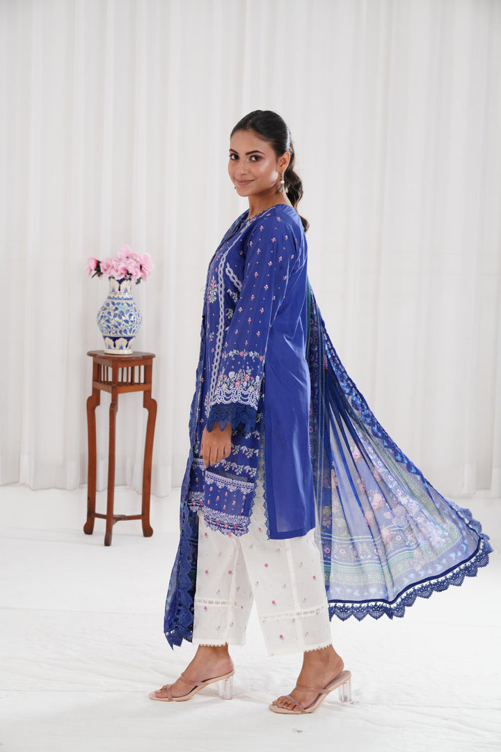 Design 6B - Sobia Nazir Vital Lawn Stitched