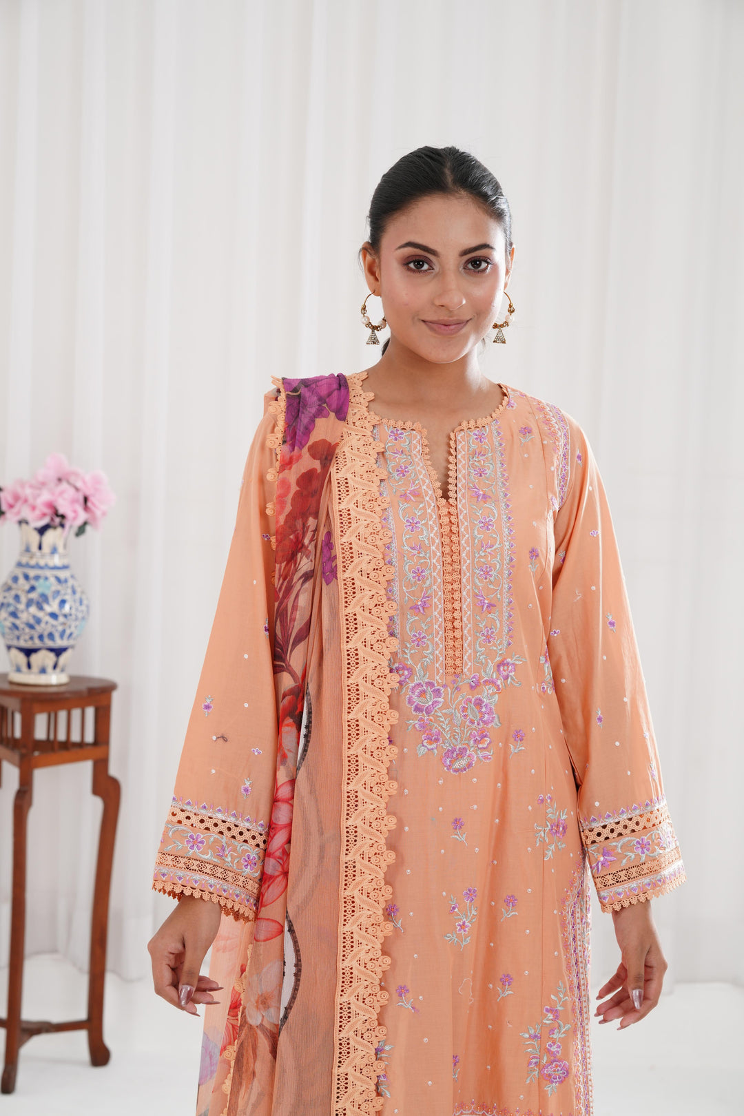 Design 7A - Sobia Nazir Vital Lawn Stitched