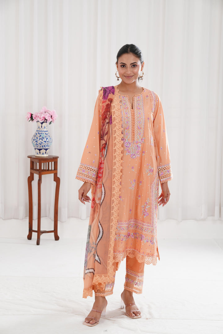 Design 7A - Sobia Nazir Vital Lawn Stitched