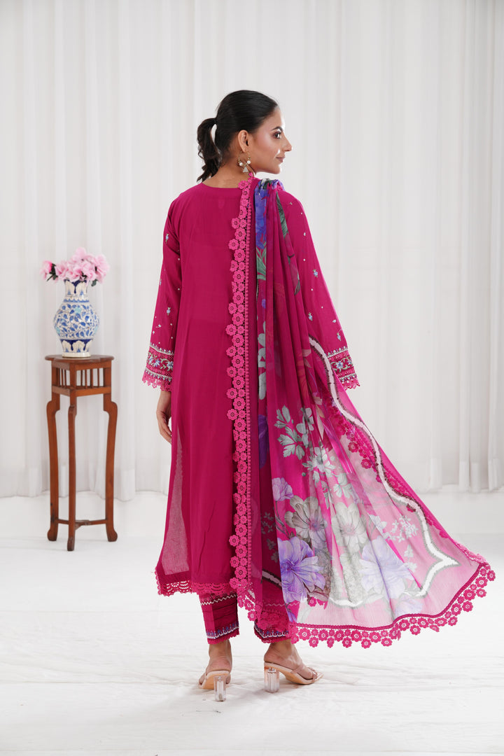 Design 7B - Sobia Nazir Vital Lawn Stitched