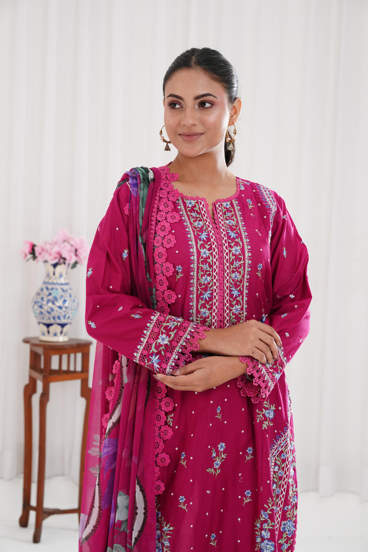 Design 7B - Sobia Nazir Vital Lawn Stitched