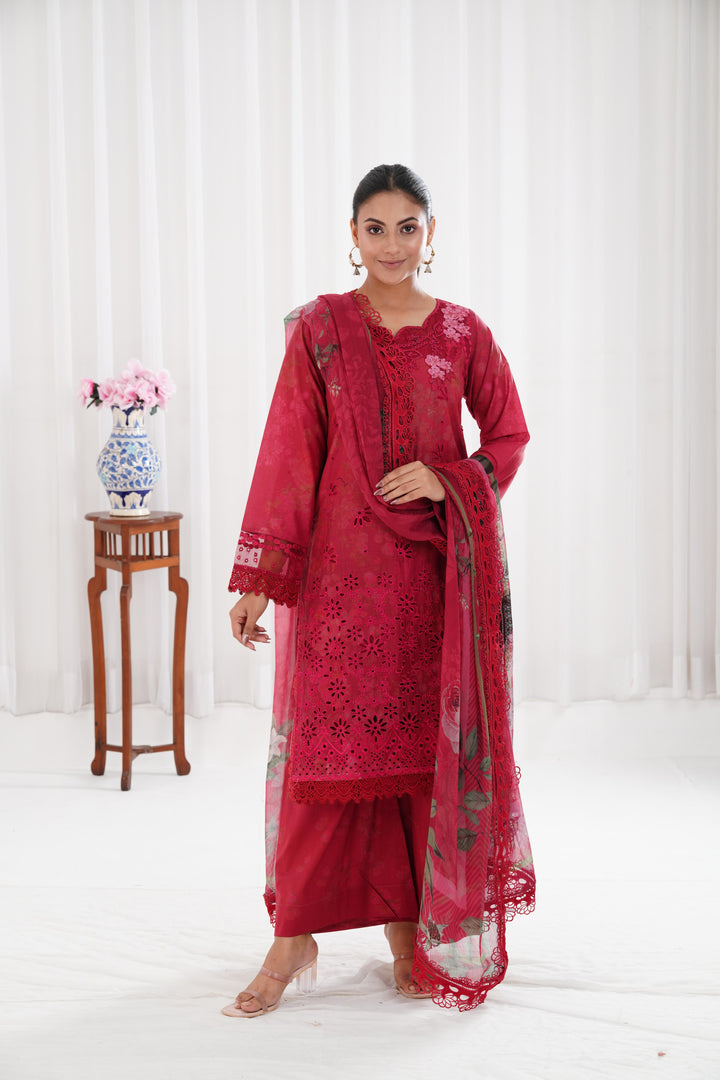 Design 8B - Sobia Nazir Vital Lawn Stitched