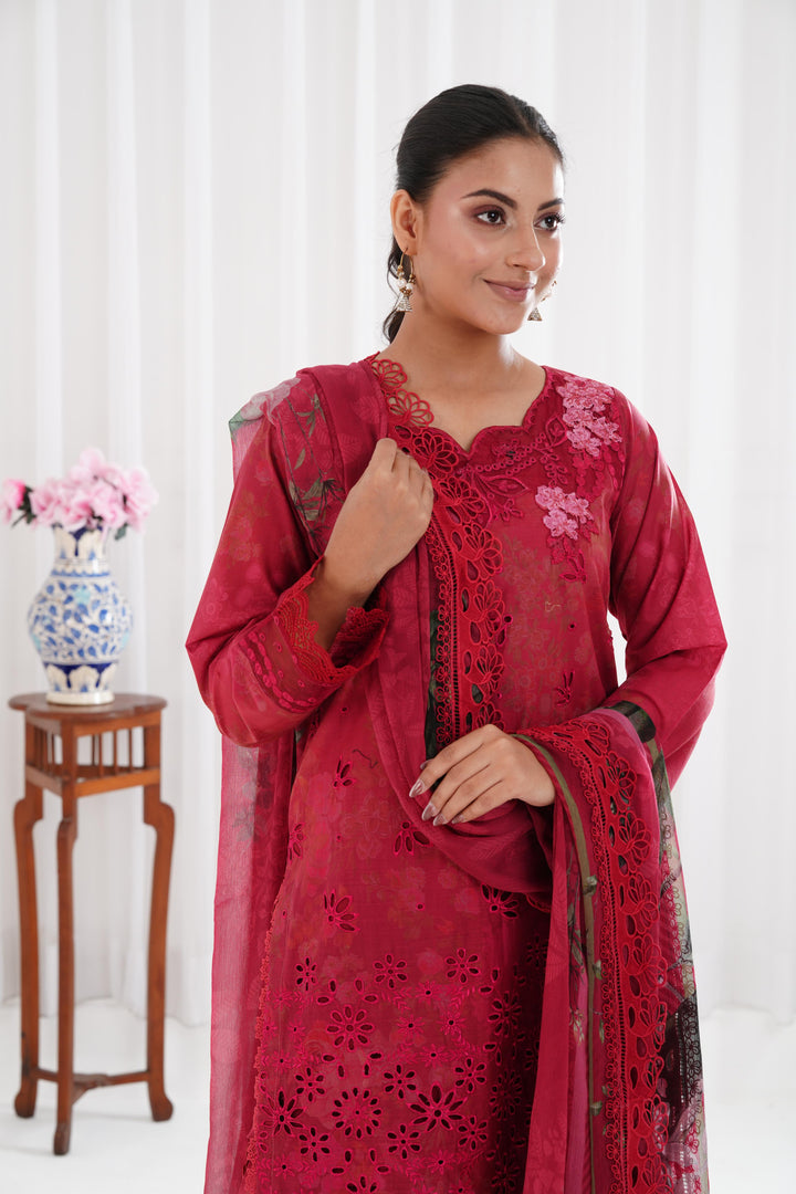 Design 8B - Sobia Nazir Vital Lawn Stitched