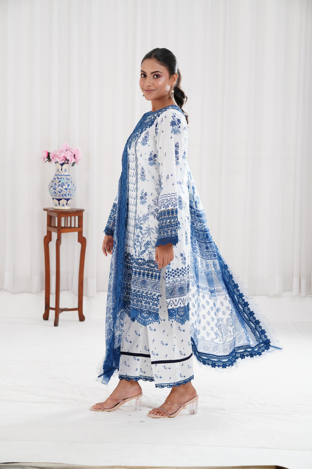Design 10B - Sobia Nazir Vital Lawn Stitched