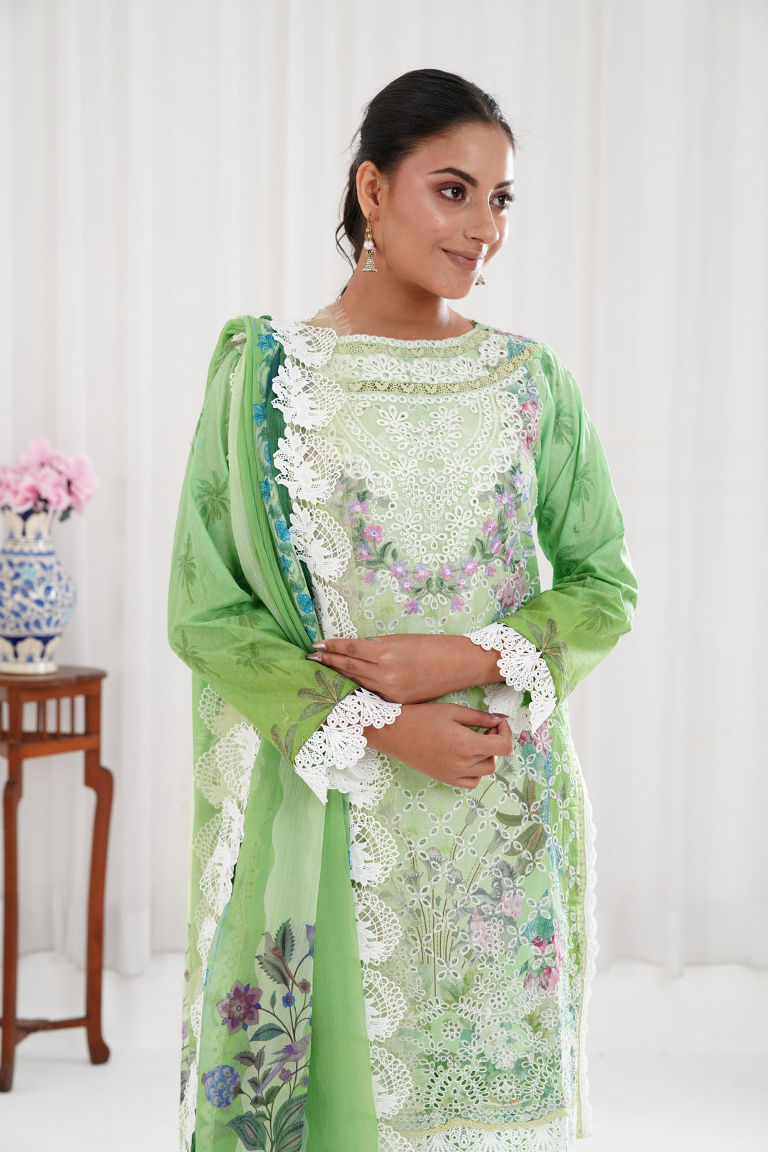Design 12A - Sobia Nazir Vital Lawn Stitched