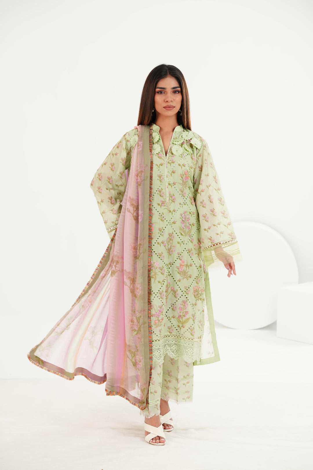 Design 1B - Sobia Nazir Vital Vol 2 Stitched