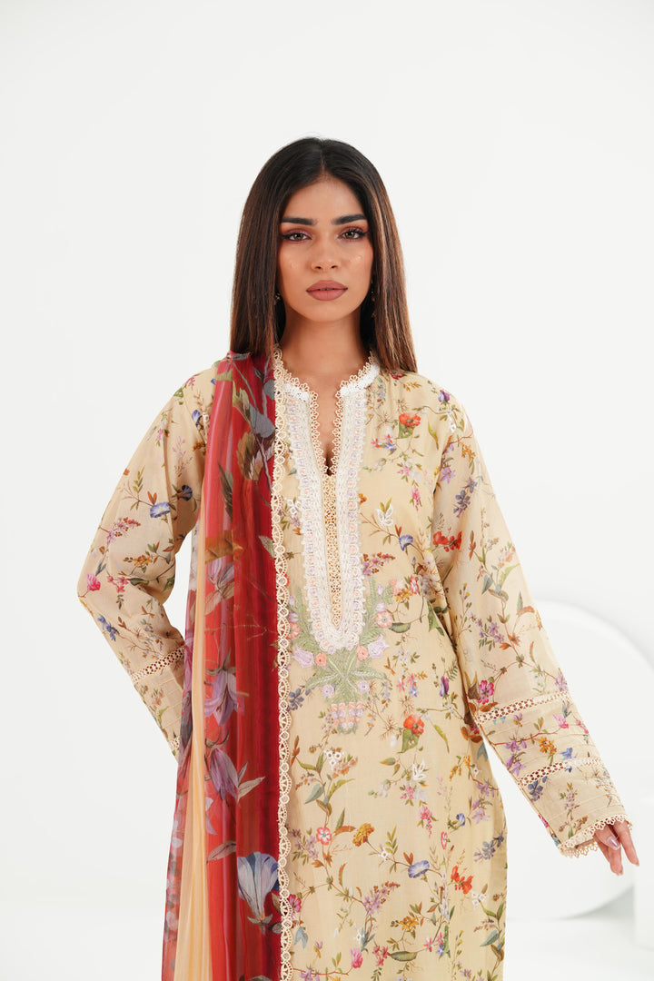 Design 3A - Sobia Nazir Vital Vol 2 Stitched