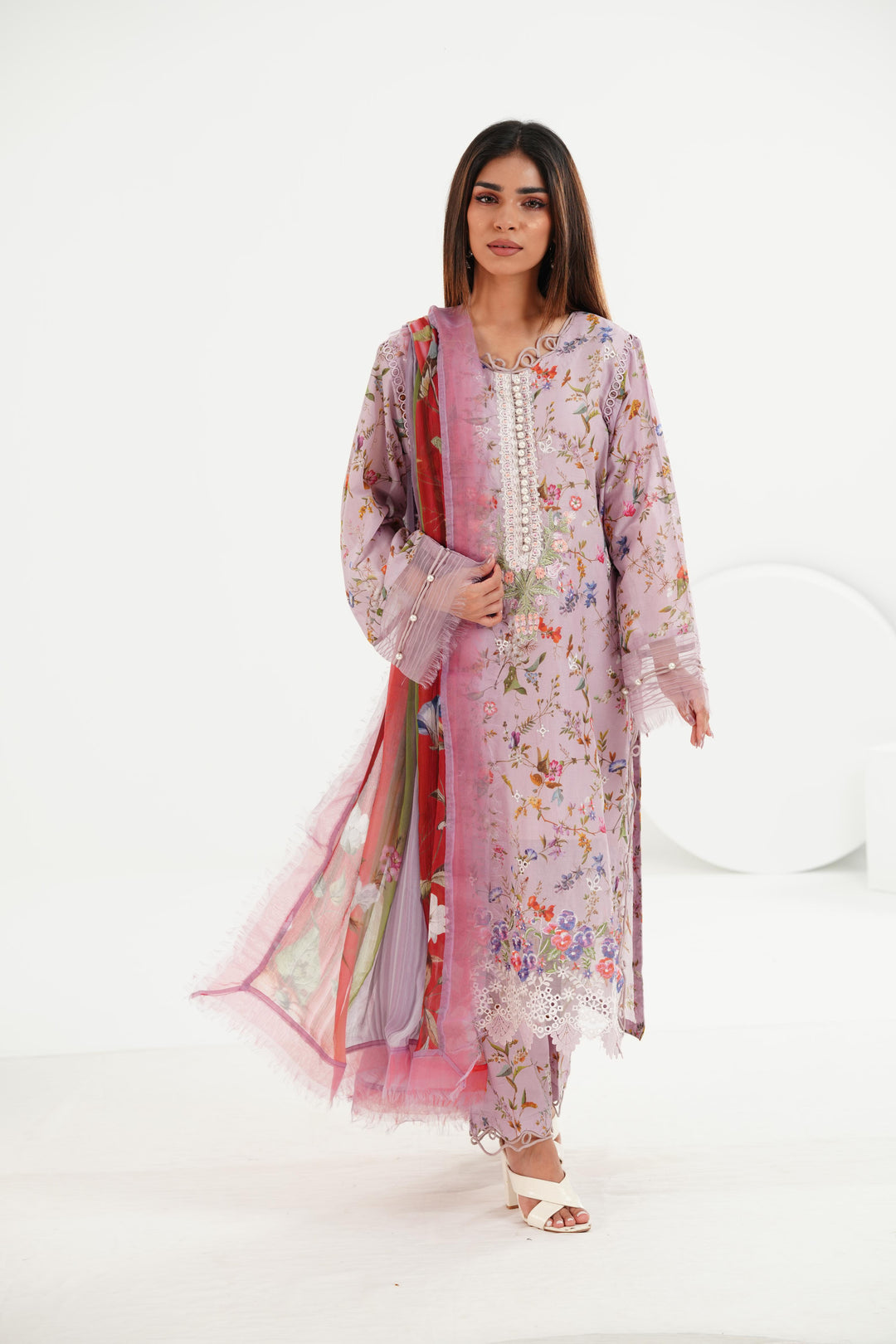Design 3B - Sobia Nazir Vital Vol 2 Stitched