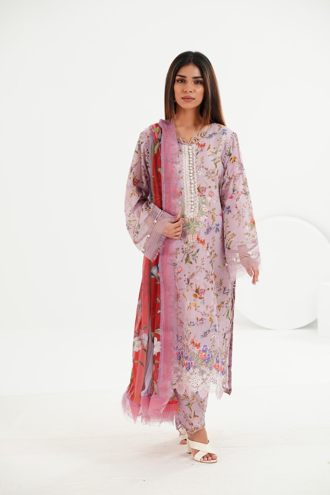 Design 3B - Sobia Nazir Vital Vol 2 Stitched