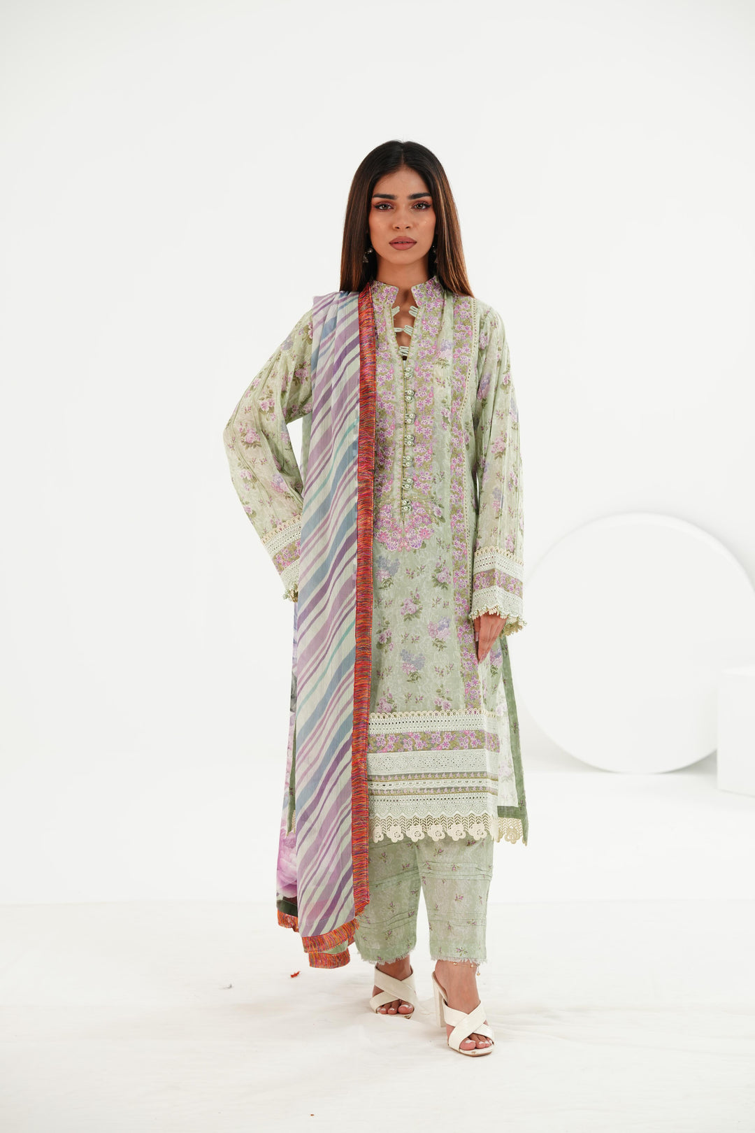 Design 4B - Sobia Nazir Vital Vol 2 Stitched