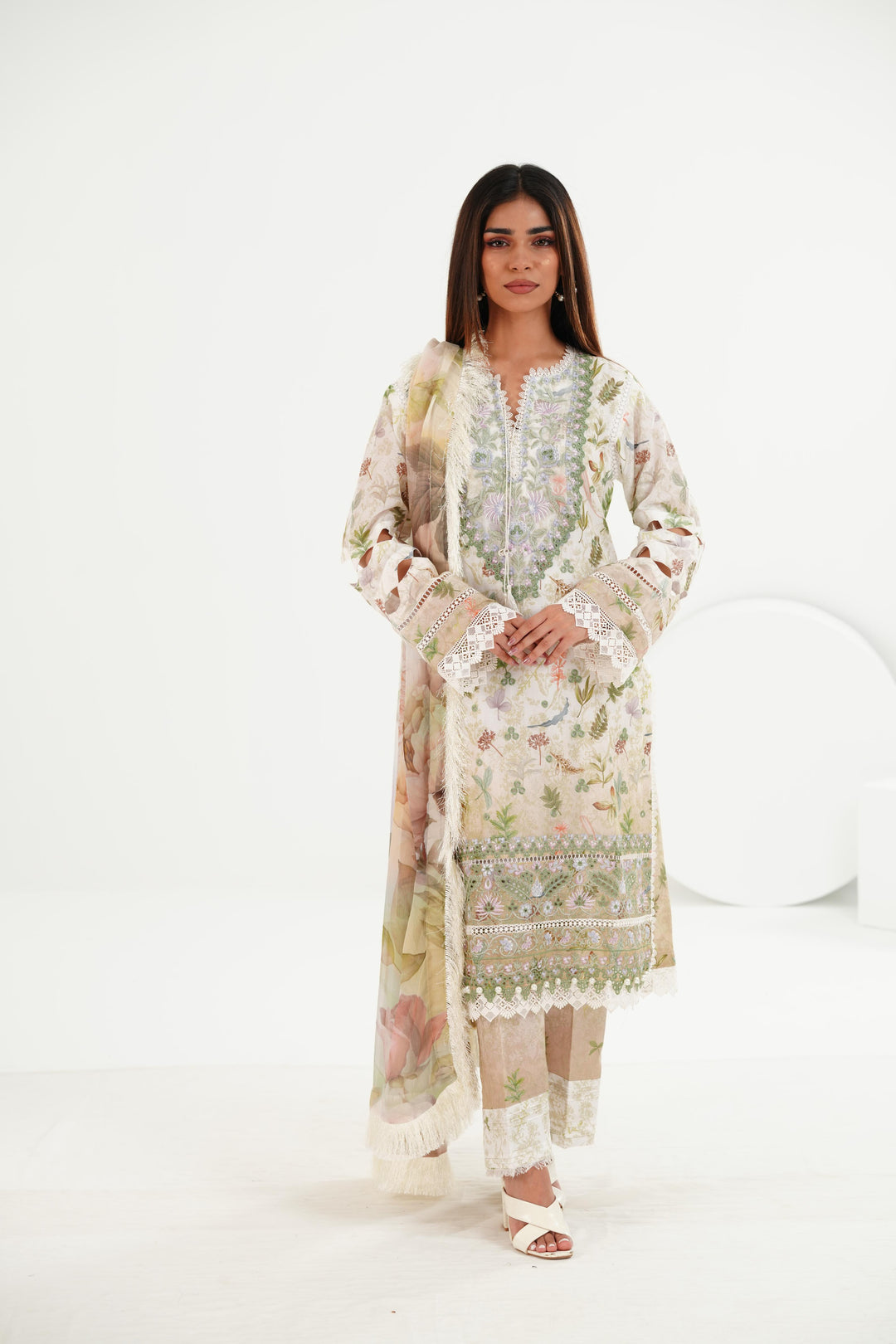 Design 6B - Sobia Nazir Vital Vol 2 Stitched
