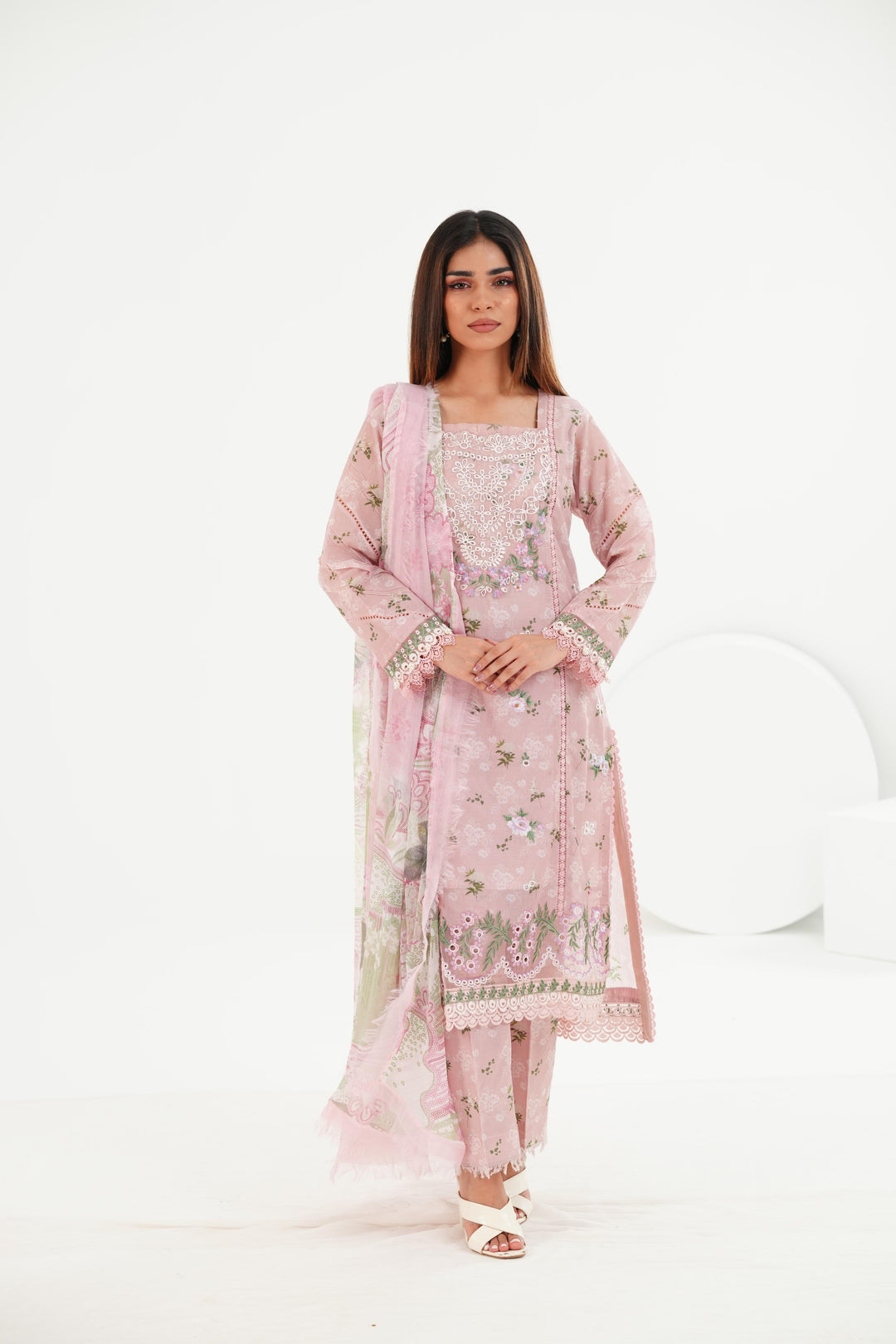 Design 7B - Sobia Nazir Vital Vol 2 Stitched