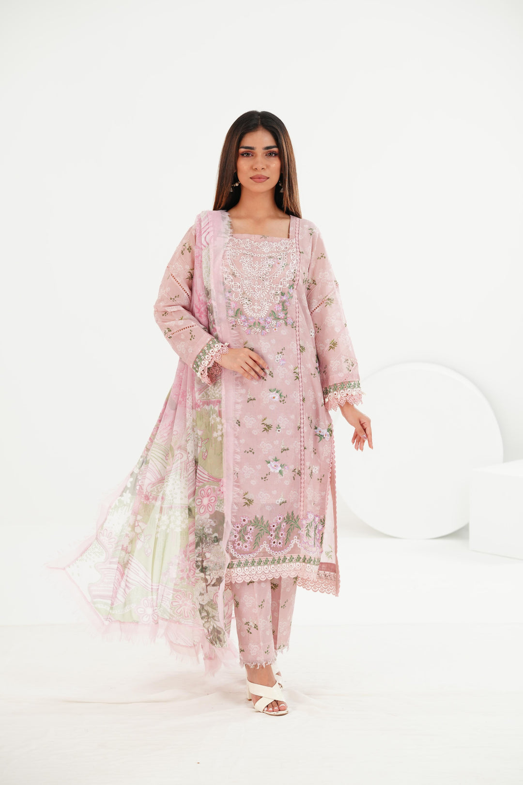 Design 7B - Sobia Nazir Vital Vol 2 Stitched