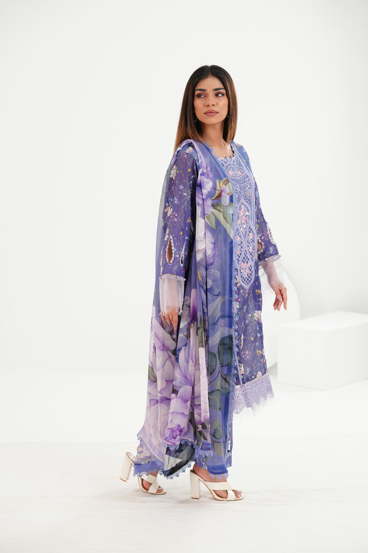 Design 8A - Sobia Nazir Vital Vol 2 Stitched