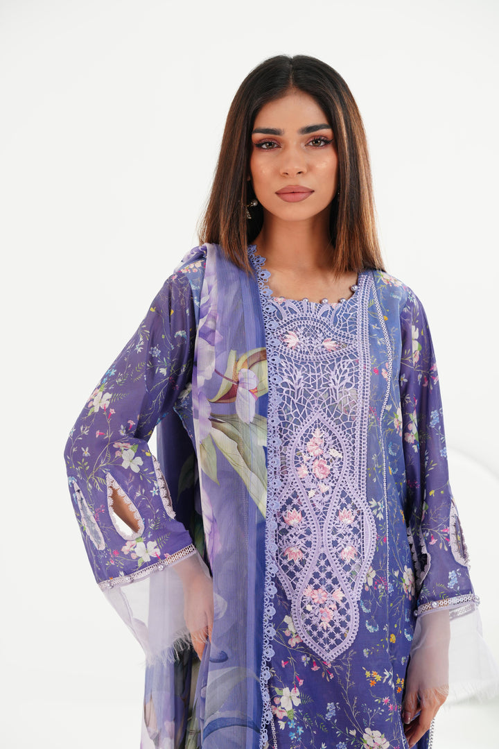 Design 8A - Sobia Nazir Vital Vol 2 Stitched