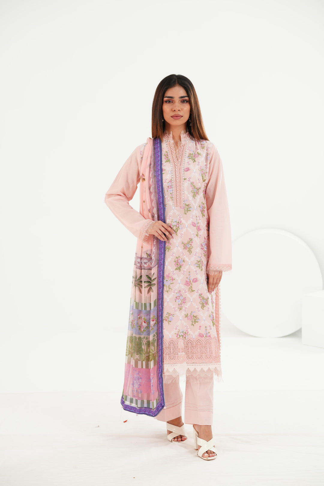 Design 10A - Sobia Nazir Vital Vol 2 Stitched