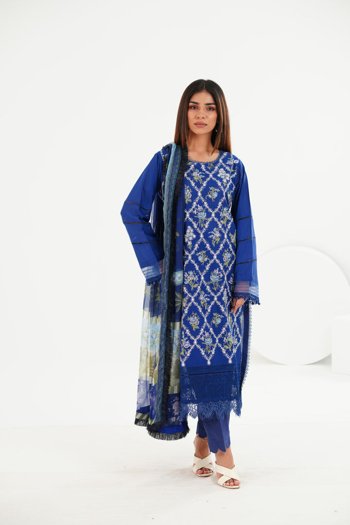 Design 10B - Sobia Nazir Vital Vol 2 Stitched