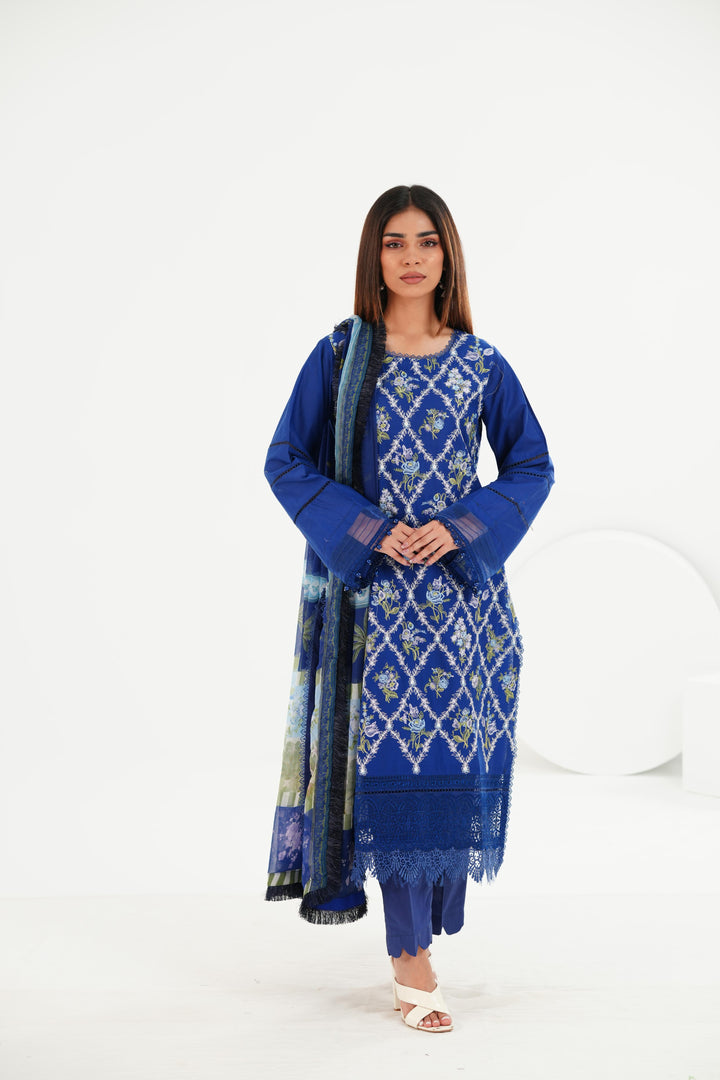 Design 10B - Sobia Nazir Vital Vol 2 Stitched