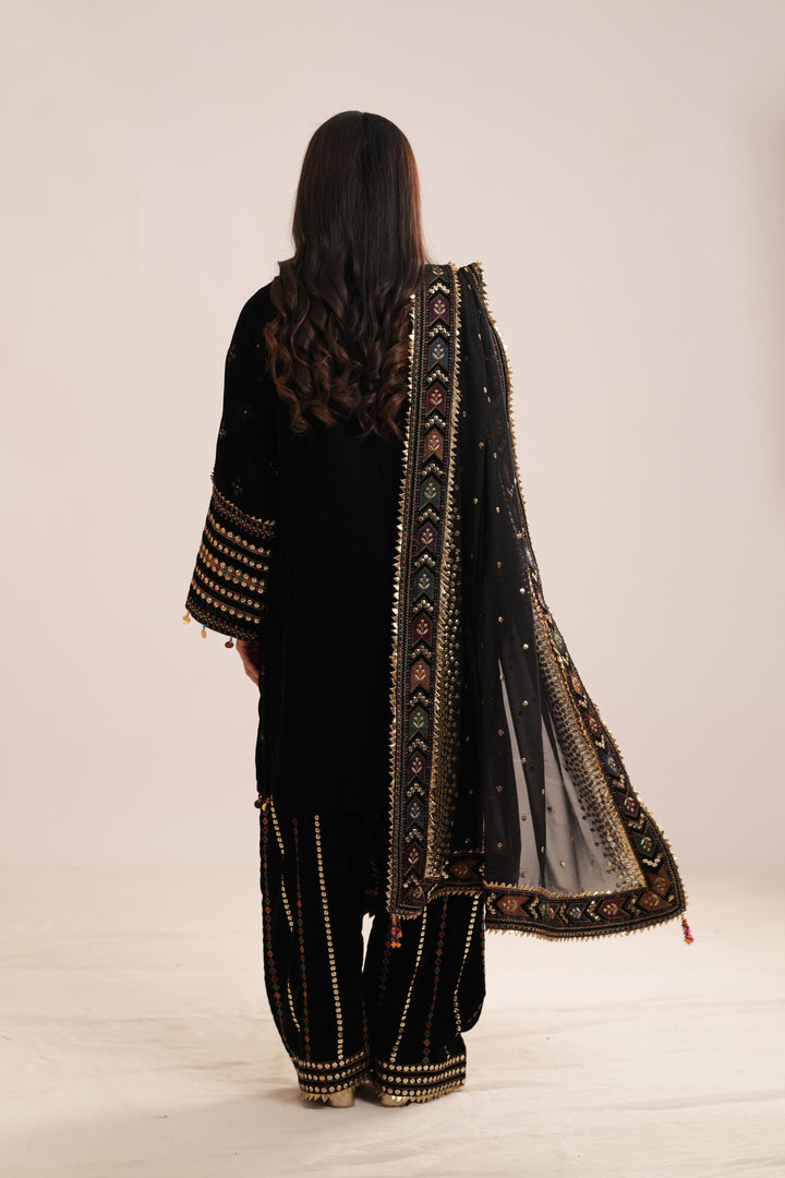 Design 5 - Jazmin Embroidered Formal Velvet Stitched