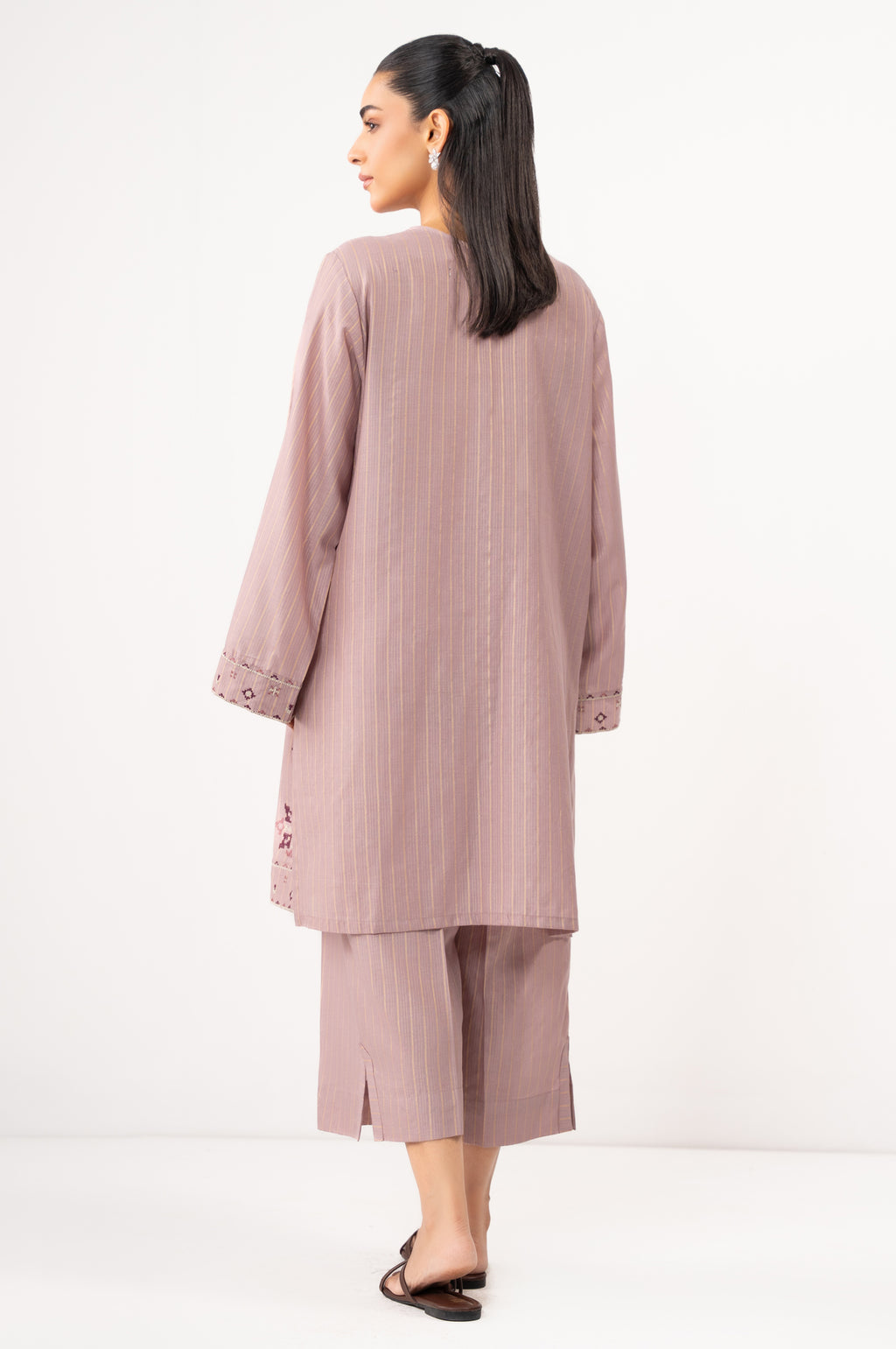 Dobby Mysuri Lilac Stitched Suit - Zeen