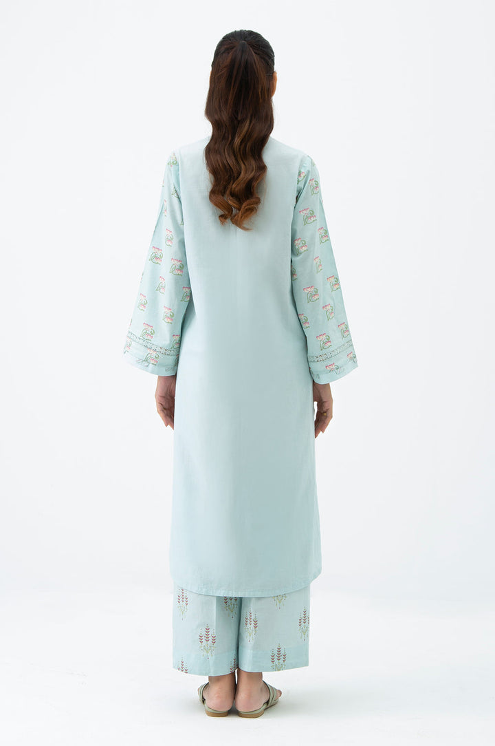 Cambric Light Blue Stitched Suit - Zeen