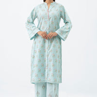 Cambric Light Blue Stitched Suit - Zeen