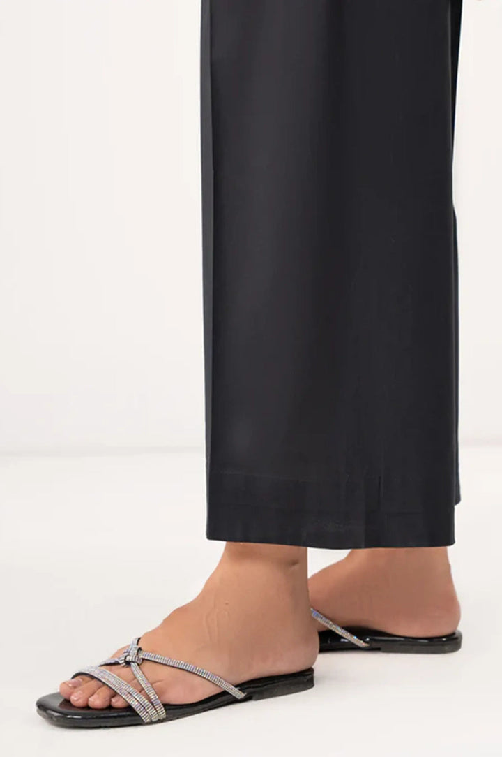Cambric Black Trouser - Zeen