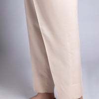 Cambric Beige Trouser - Zeen