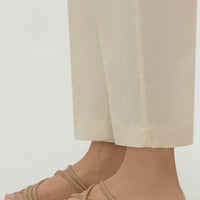 Cambric Beige Trouser - Zeen