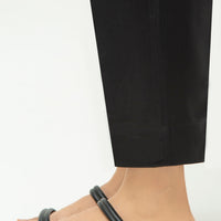 Cambric Black Trouser - Zeen